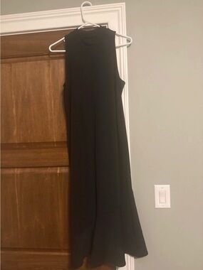 Weekenders Black Sleeveless Maxi Dress